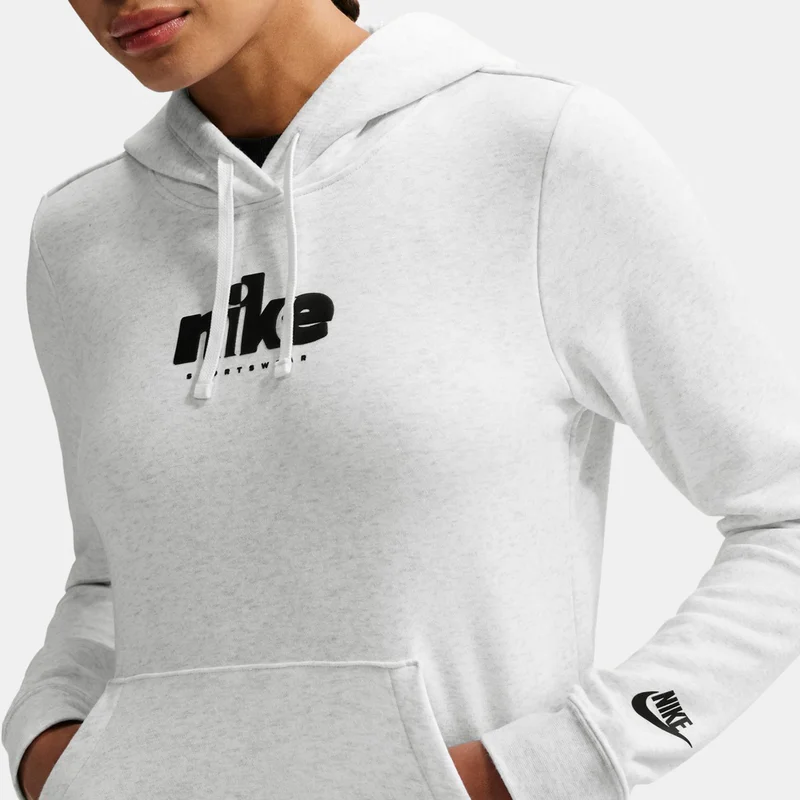 Nike Black Women's Sportswear Club Hoodie for Women | Best Price UAE