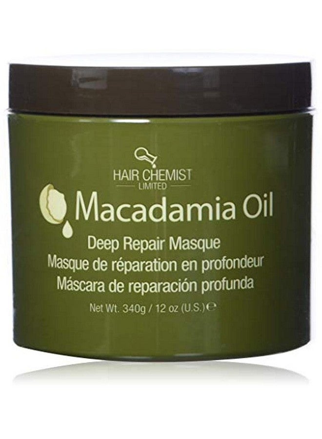 Hair Chemist Macadamia Deep Repair Masque 12 Ounce - Image 1