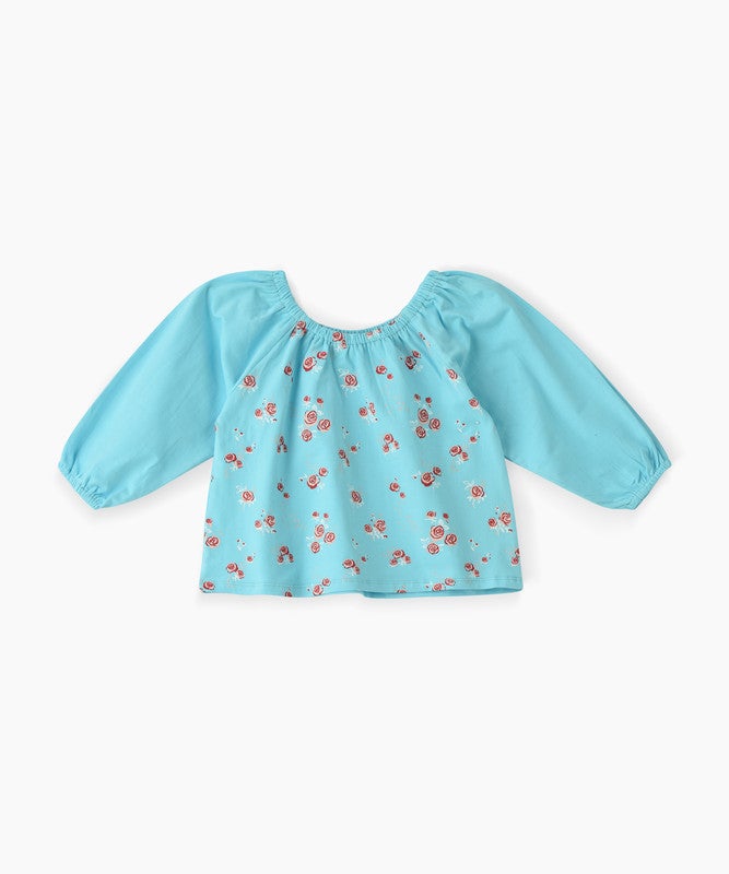 JELLIENE GIRLS CROP TOP MAKE YOUR LITTLE ONE LOOK EXTRA ADORABLE WITH THIS GRAPHIC - Image 1