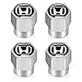 XIGRALUCK Tire Valve Stem Cap for Honda Metal Tire Stem Cover with Belt ORing Air caps Sports Accessories 4 Pack - Image 2