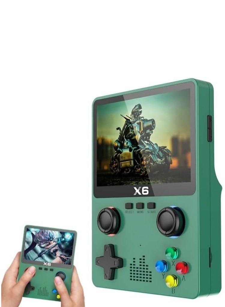 X6 Retro Handheld Game Console – 640x480 HD Screen, 10,000+ Classic Games, TV Output, Portable Gaming System  - Image 1