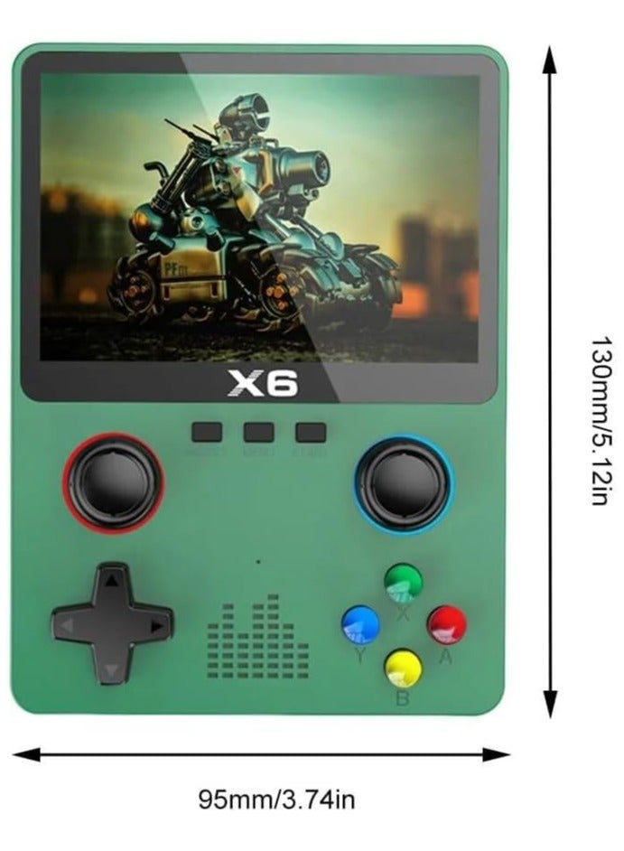 X6 Retro Handheld Game Console – 640x480 HD Screen, 10,000+ Classic Games, TV Output, Portable Gaming System  - Image 4