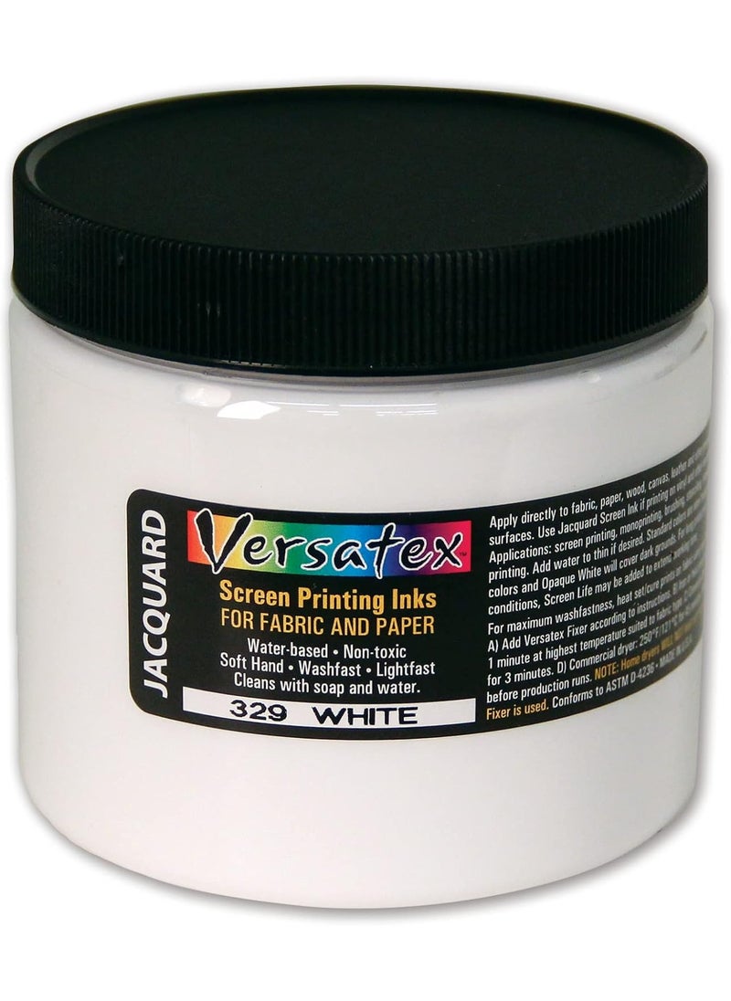 Jacquard Jacquard 16 oz White Versatex Screen Printing Inks 