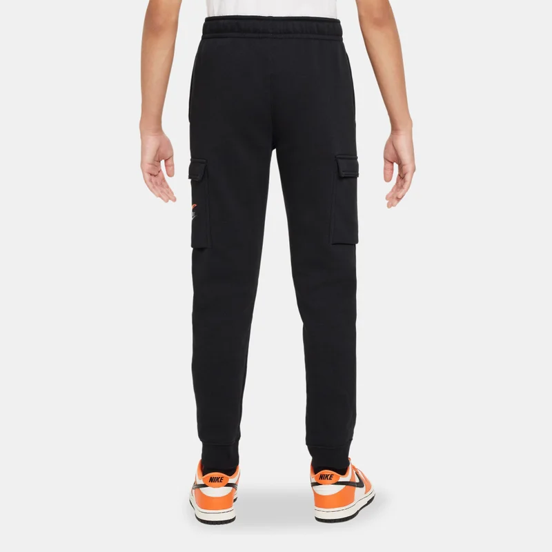 Nike Kids' Sportswear Fleece Graphic Cargo Trousers