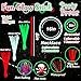 ILHSTY 150 Pcs 8 Green Red White Christmas Glow Sticks Glow Necklaces In The Dark Party Favors Supplies Bright GlowSticks Bulk with Accessories for Birthday Christmas Stocking Stuffers - Image 4
