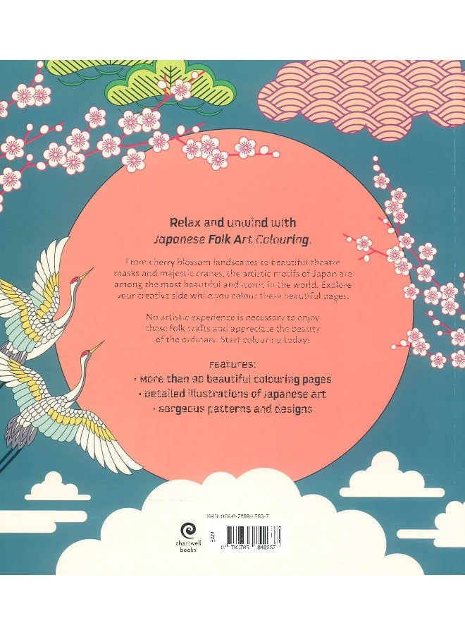 Japanese Folk Art Colouring Book - Image 2