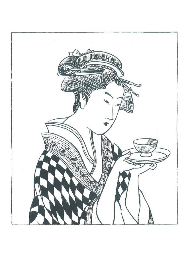 Japanese Folk Art Colouring Book - Image 3