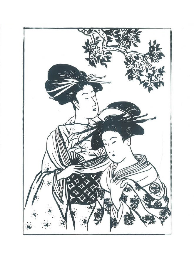 Japanese Folk Art Colouring Book - Image 5