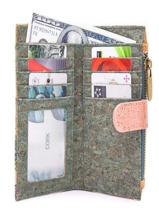 CORK Handmade Cork Wallet For Women Eco Friendly gift Vegan bag sustainable - Image 2