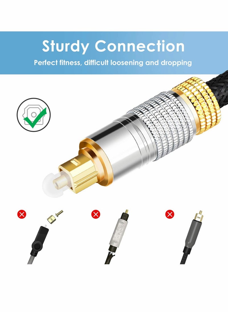 Luckam Audio Cable for PS4 Home Theater Sound Bar TV Playstation - Image 3