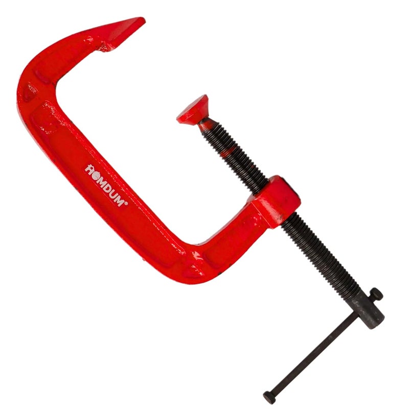 Homdum Heavy Duty G Clamp C Type Clamping Tool Pack of 2 Pieces 4 inch - Image 4