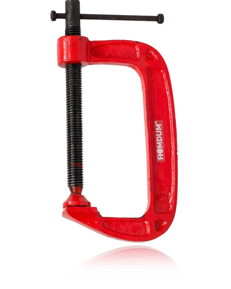 Homdum Heavy Duty G Clamp C Type Clamping Tool Pack of 2 Pieces 4 inch - Image 3
