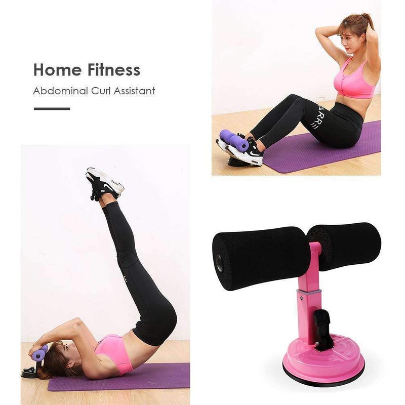 HEMJEX Silicone Foam Manganese Home Fitness Equipment Sit Ups and PushUps Assistant Device Lose Weight Gym Workout Abdominal curl Exercise with Suction Cup - Image 3