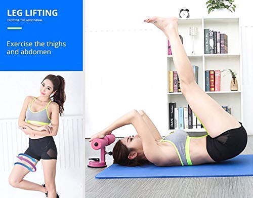 HEMJEX Silicone Foam Manganese Home Fitness Equipment Sit Ups and PushUps Assistant Device Lose Weight Gym Workout Abdominal curl Exercise with Suction Cup - Image 2