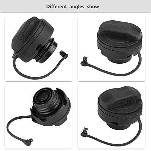 Estink Fuel Gas, Black ABS Fuel Gas Cover Fuel Assembly 1J0201553A Replacement Fit for RS6 S6 S8 - Image 5
