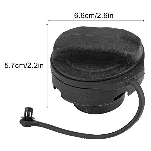 Estink Fuel Gas, Black ABS Fuel Gas Cover Fuel Assembly 1J0201553A Replacement Fit for RS6 S6 S8 - Image 4