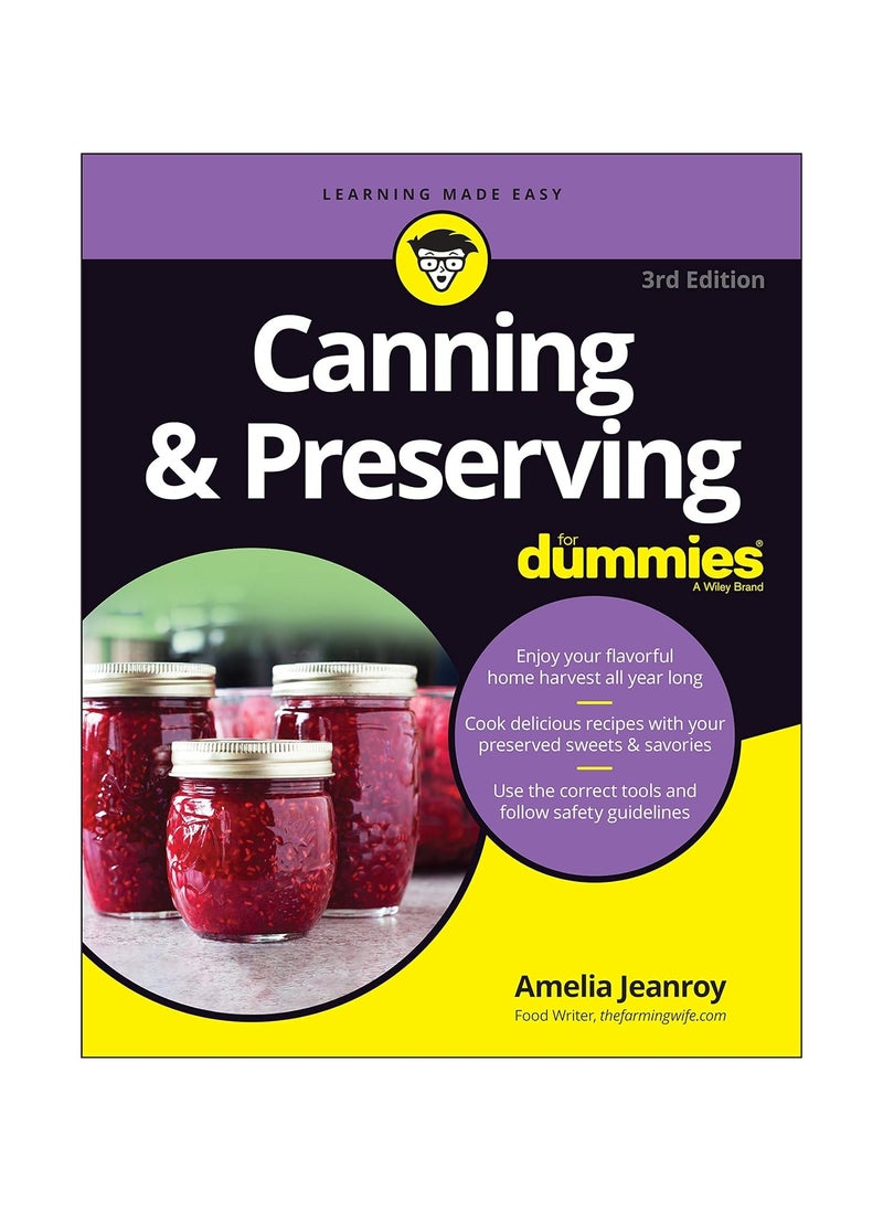Canning and Preserving for Dummies For Dummies 3RD 