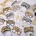 Harrycle 48 Pcs Happy New Year Party Favor 2026 Eyeglasses Headband Tiara Black Gold New Year Eve Party Supplies DecorationNovel Style - Image 4