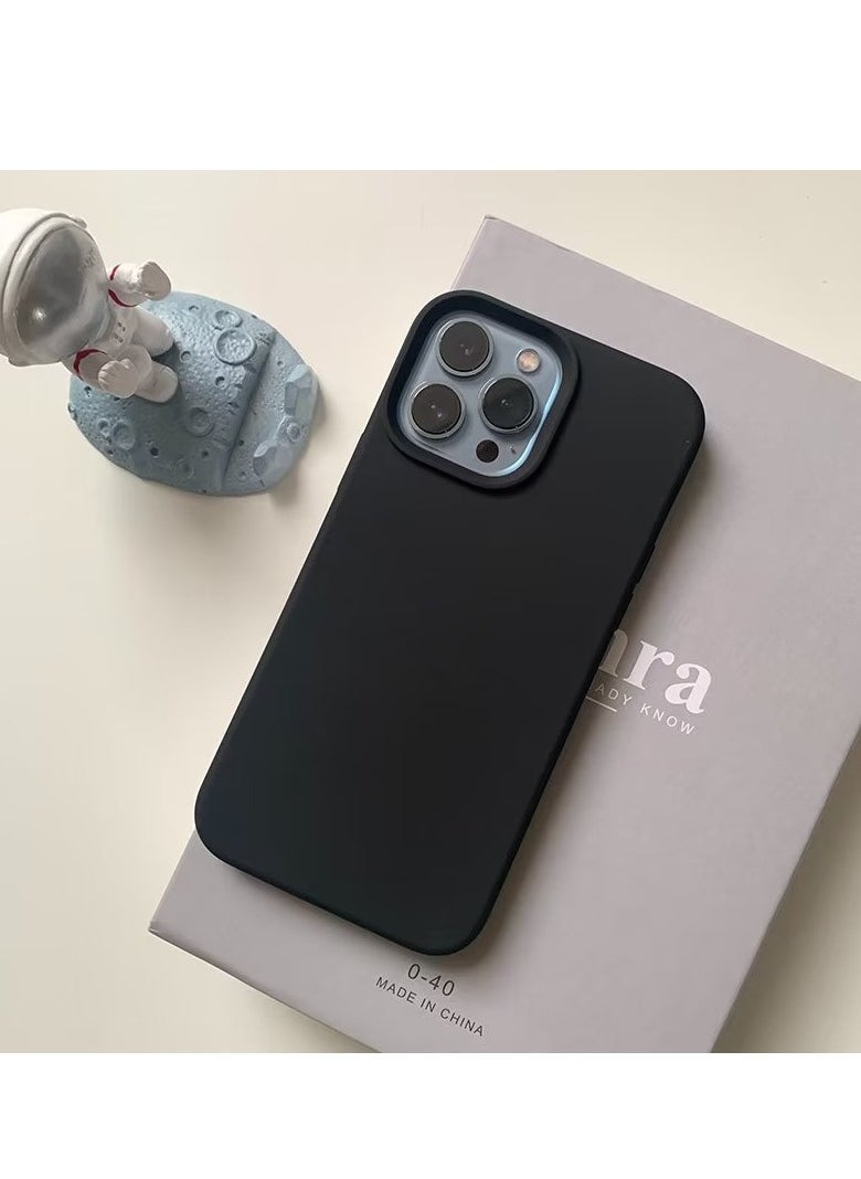 Raxoom Compatible with iPhone 14 Pro Max Case, Liquid Silicone Case, Full Body Protective Cover, Shockproof, Slim Phone Case, Anti-Scratch Soft Microfiber Lining, 6.7 inch - Image 3