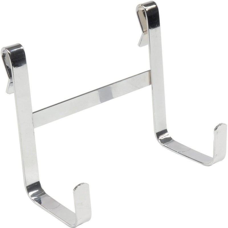 Nexel AWDH Double Hook, Chrome Finish, 5" Length, 4" Height, 3" Wide (Pack of 6) - Image 1