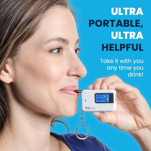 BACtrack Go Keychain Breathalyzer (White) | Ultra-Portable Pocket Keyring Alcohol Tester for Personal Use - Image 3