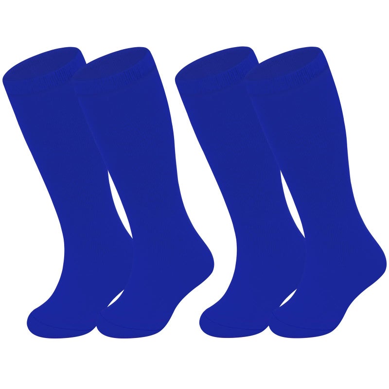 Sarfel Royal Blue Baseball Socks Youth Boys Kids Baseball Socks Kids 58 Royal Blue Softball Sock for Girls Youth Soccer Sock - Image 2