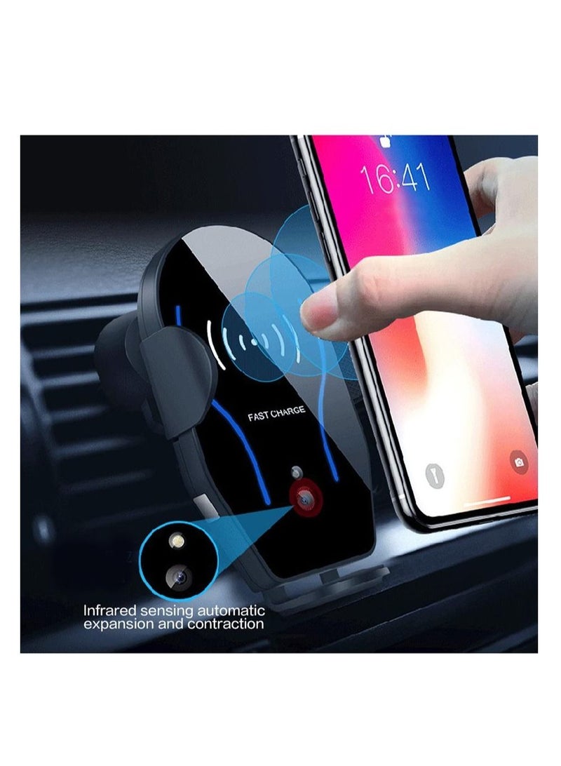 Earldom CWA10-X8 automatic car holder with induction charging for mobile phone - Image 4