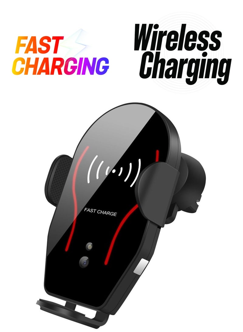 Earldom CWA10-X8 automatic car holder with induction charging for mobile phone - Image 1