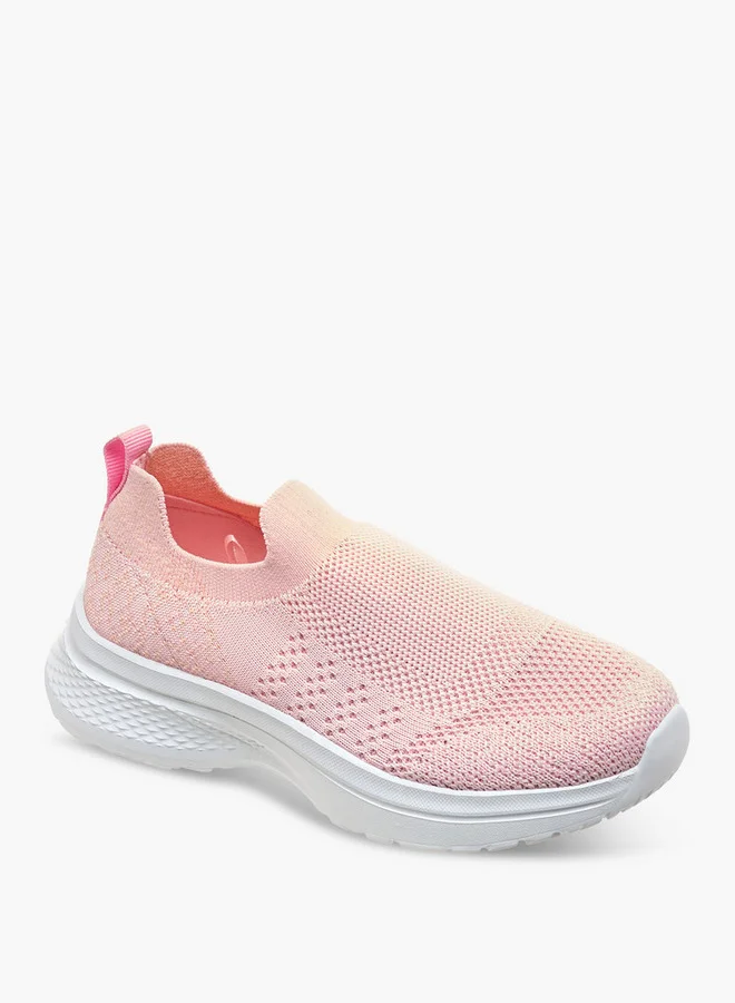 Dash Girls Pull Tab Detail Slip-On Sports Shoes