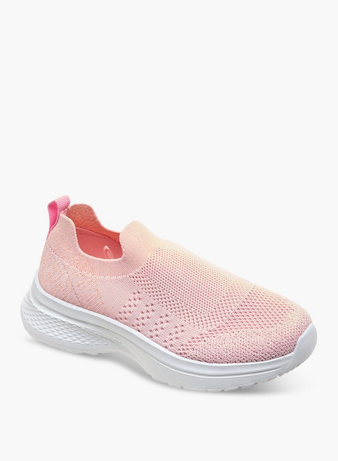 Dash Girls Pull Tab Detail Slip-On Sports Shoes - Image 3