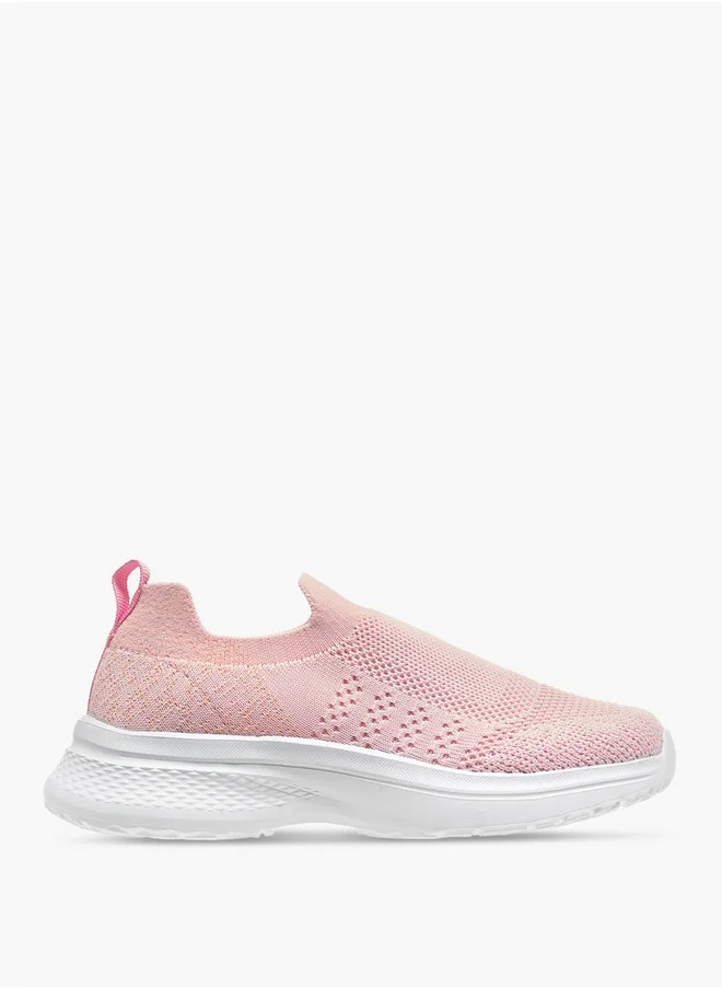 Dash Girls Pull Tab Detail Slip-On Sports Shoes