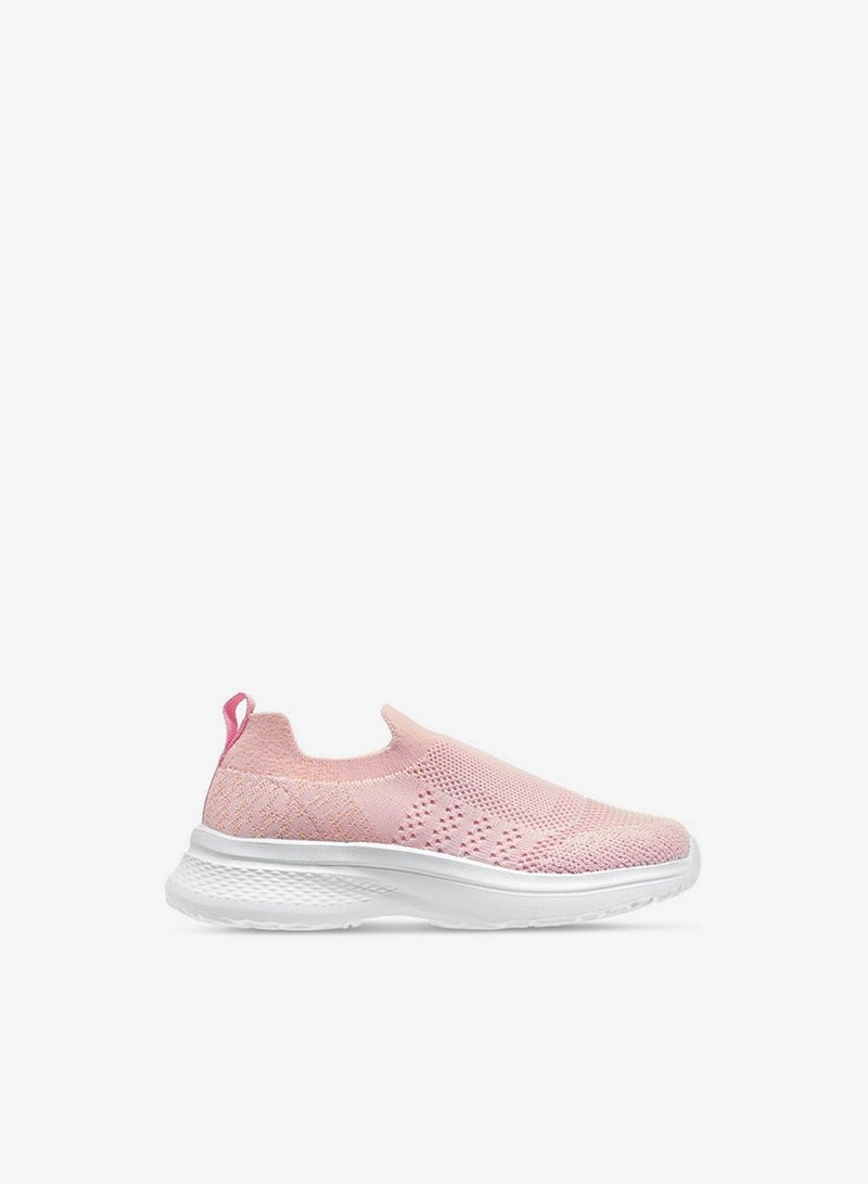 Dash Girls Pull Tab Detail Slip-On Sports Shoes - Image 1