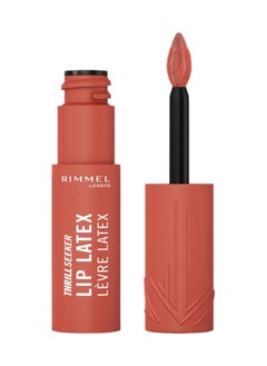 RIMMEL LONDON Thrill Seeker Lip Latex - 200 - So Peachy, 6ml  - Image 1