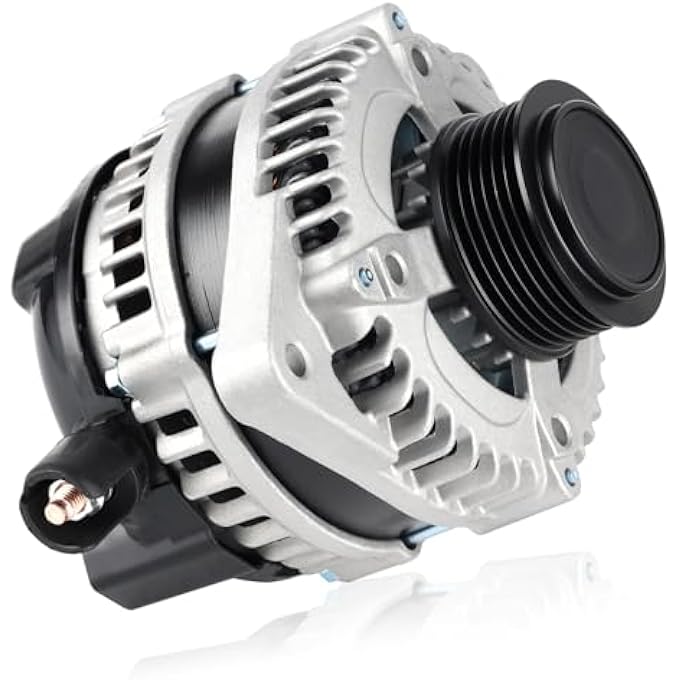 Farrme 11391 Car Alternator 12V 130 Amp, 6-Groove Pulley Fit for Honda Pilot Odyssey Ridgeline, for Acura TL RL ZDX TSX MDX V6 3.5L 3.7L Automotive Replacement Alternators 104210-5920,31100-RGW-A01 - Image 1