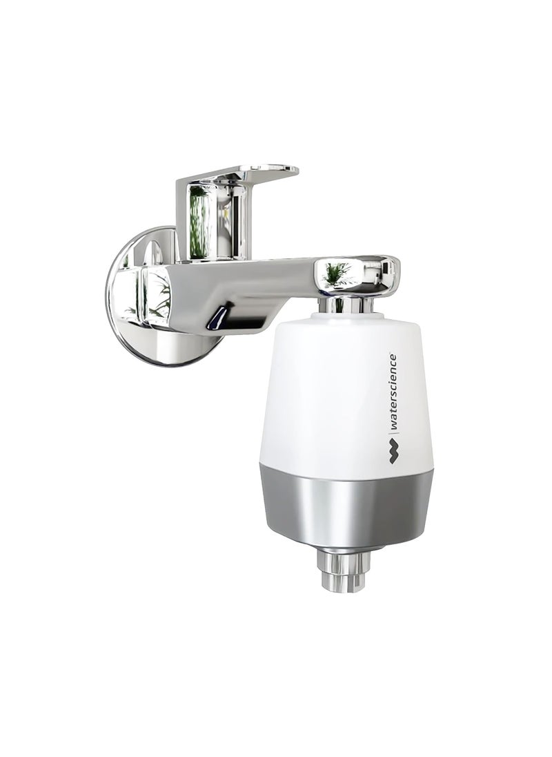 WaterScience WaterScience CLEO Hard Water Softener for Tap and Shower Shower Filter for Bathroom Hard Water Filter for Tap for BorewellTanker Water CLEOSFU717  - Image 1