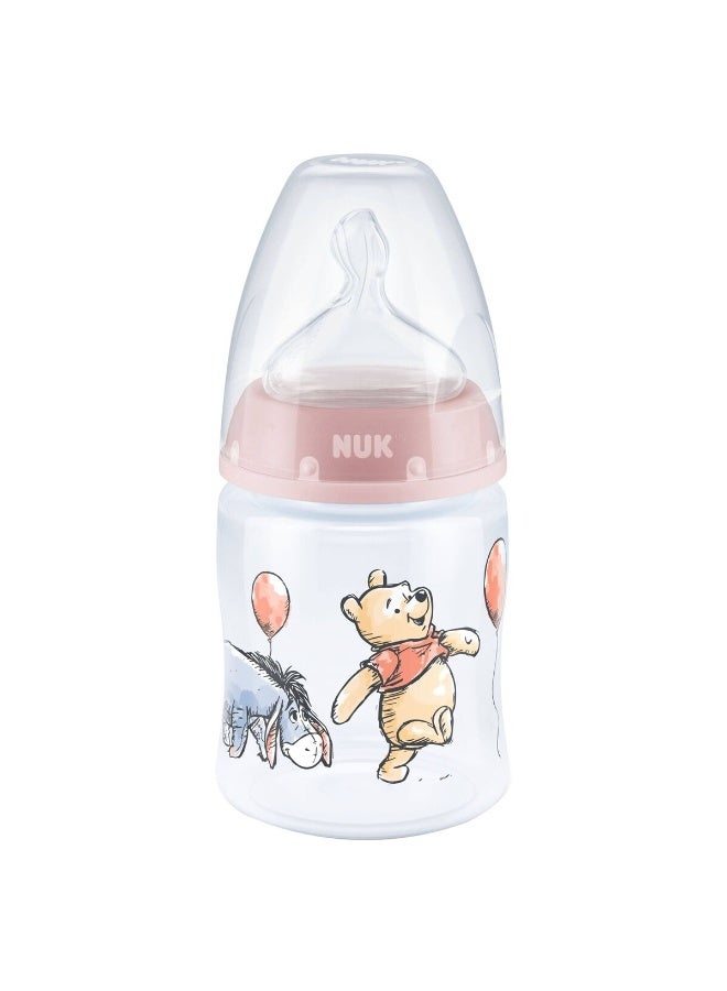 نوك رضاعة نيوك فيرست تشويس بلس (إصدار ديزني) من البلاستيك عالي الجودة - 150 مل (رأس سيليكون مقاس M) - Image 2