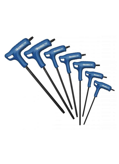 T-Handle Torx Keys - T10T-T40, 7Pc