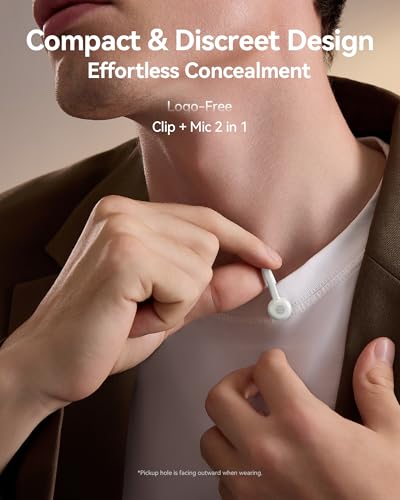 HollyView Hollyland Lark M2S Ultimate Combo (Camera RX+Lightning RX+Type-C RX) Wireless Lavalier Microphone for iPhone/Camera/Android/PC, Compact Mic, Titanium Clip, Noise Cancelling, Vlog (Glacier White) - Image 2