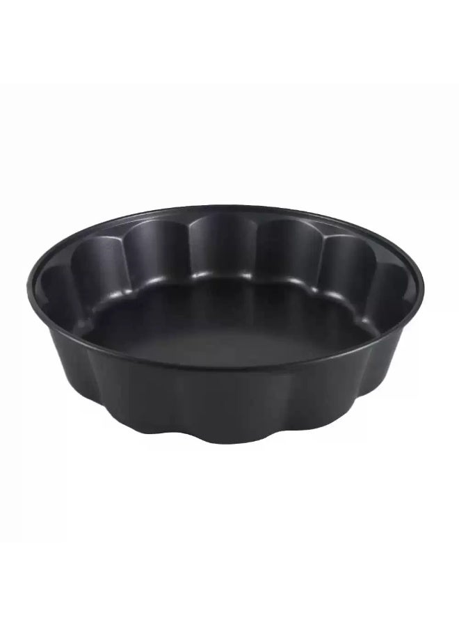 Home Maker AVCI Non-Stick Easy to Clean Round-Fiorella Tin Shape Cake Pan-26cm - Image 2
