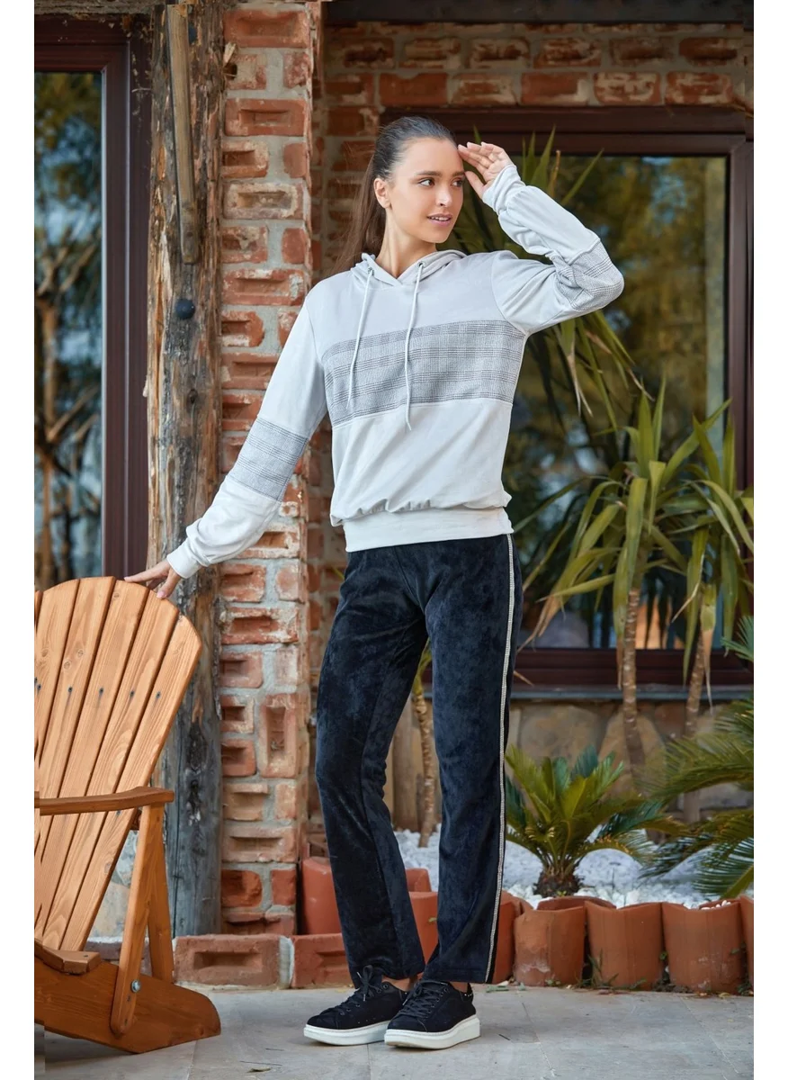 Cossy By Aqua 23384 Women's Tracksuit Set-Mink