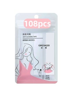 Generic 108pcs Fashion Invisible Anti-Slip Stickers, All-Day Strength Adhesive Tape for Clothes, Clear Tape for Sensitive Skin, Sweatproof & Waterproof, Multi-Purpose Garment Fixing Tape  - Image 4