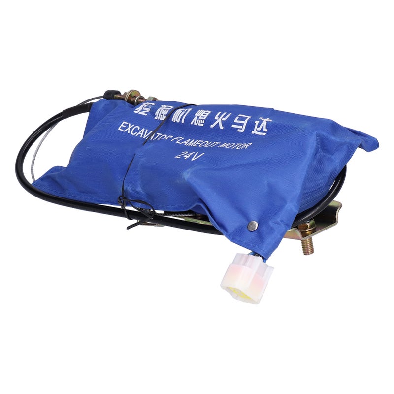 Stop Solenoid Motor Electric Flameout for SY Excavator Engine Parts Accessories 1meter 24V - Image 4