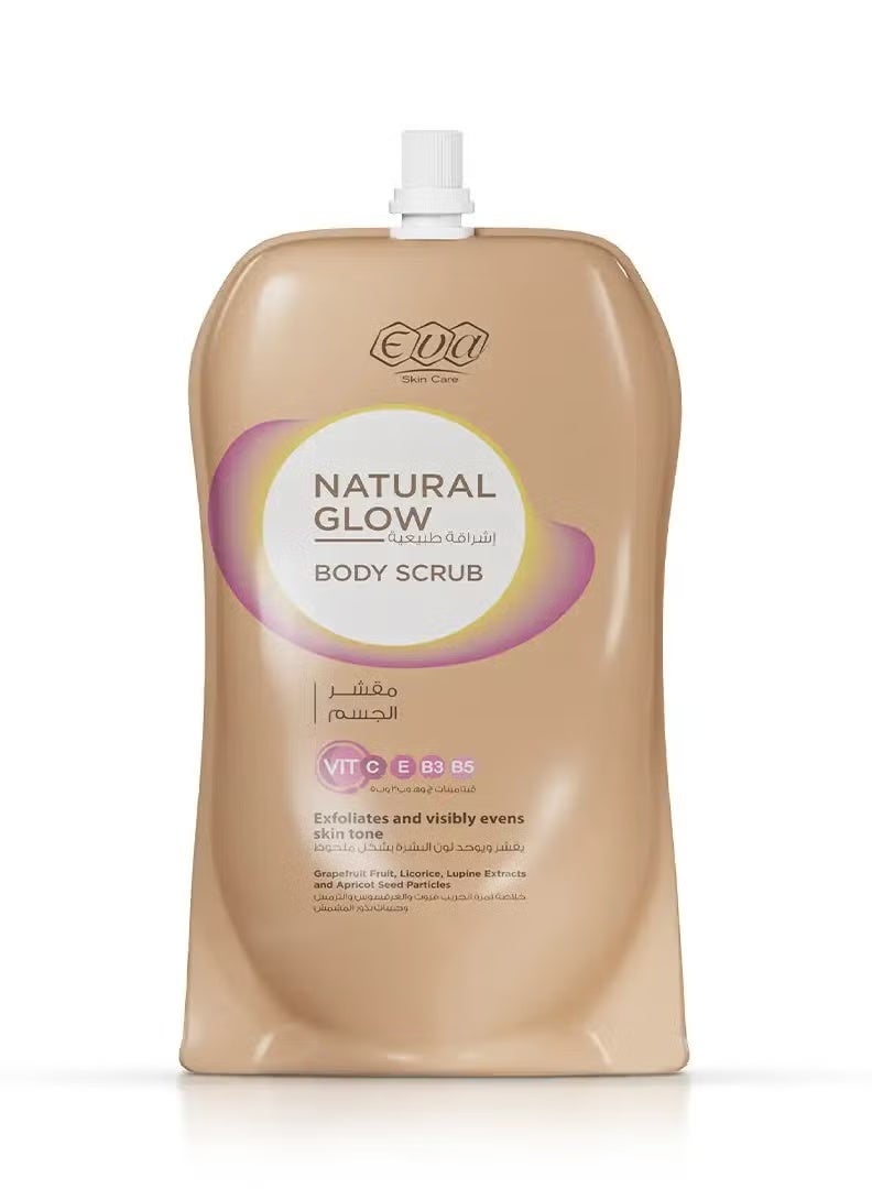 Eva Skin Care Natural Glow Body Scrub 250 gm - Image 1