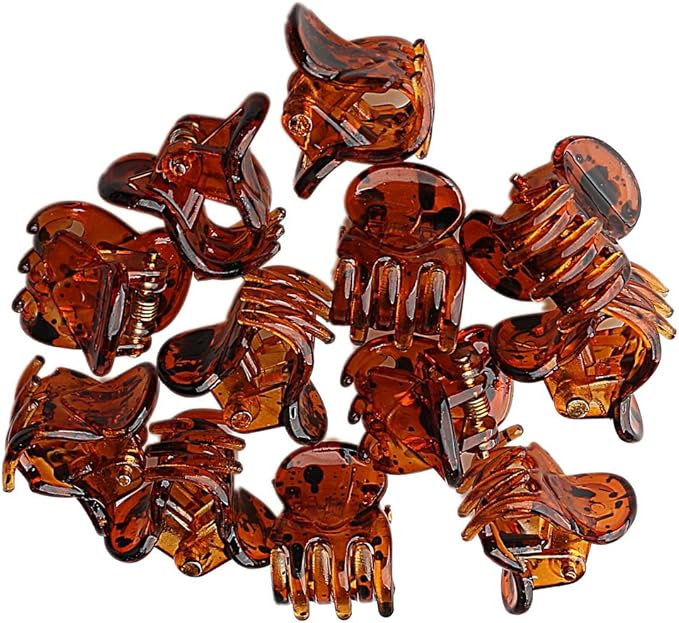 Thboxes 24 Pcs Mini Hair Clips Hair Claws Pins Clamps Hair Accessories Clips Small Micro Hair Jaw Clips for Women Girls Hair 2 Colors