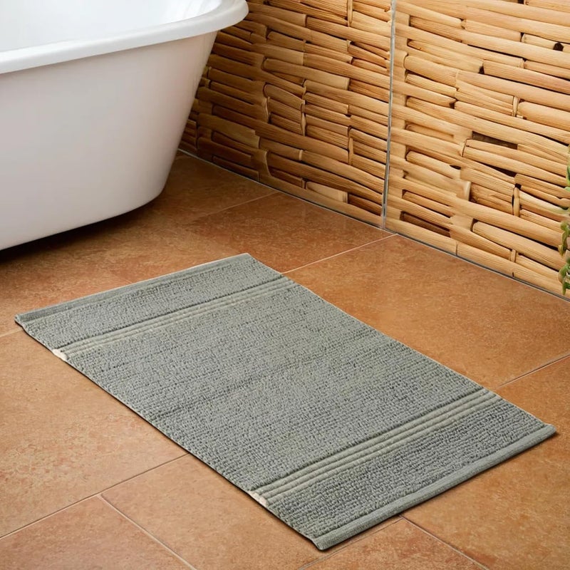 Democracy Homes Democracy Homes Door Mats for Home Entrance Antislip Floor Mat for Living Room Door Mats for Home with Extra Soft and Absorbent Water Machine Washable 45 x 65 cm Loop Rib Design  - Image 5