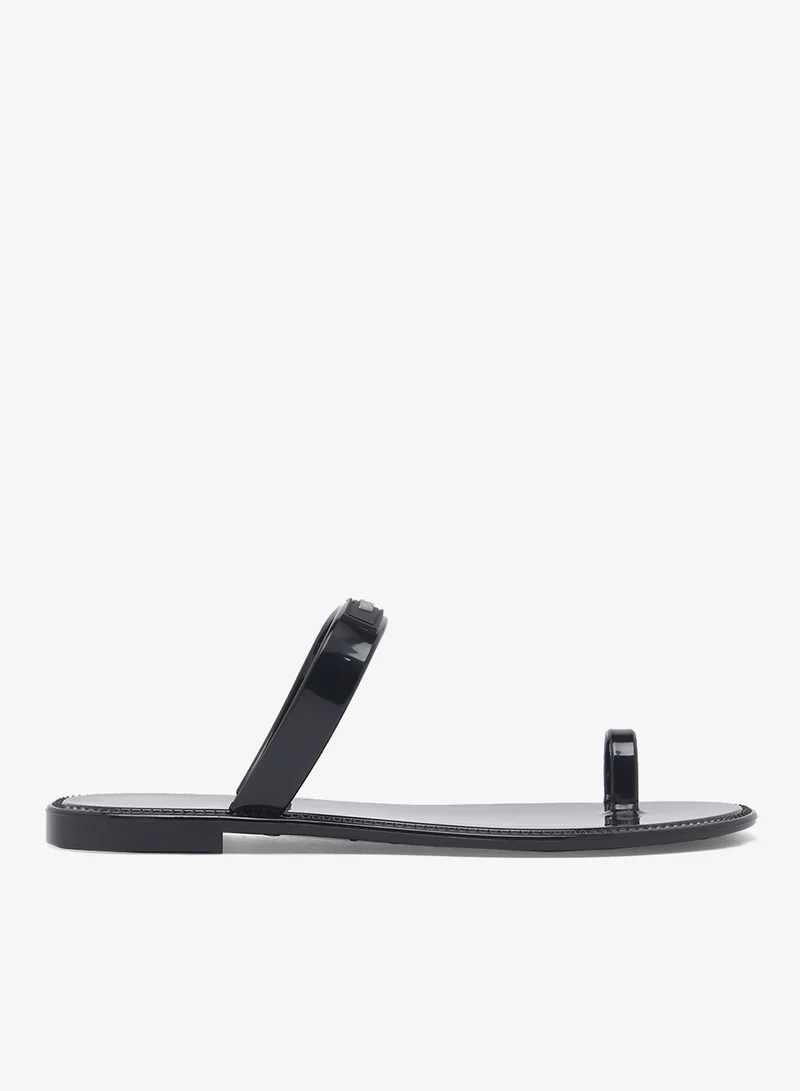 Valentino By Mario Valentino Casual Slip On Flat Sandals