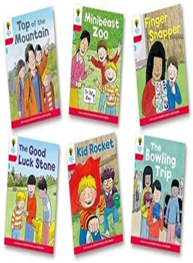 شجرة القراءة أوكسفورد: فك الشفرة وتطوير المستوى 4: عبوة من 6