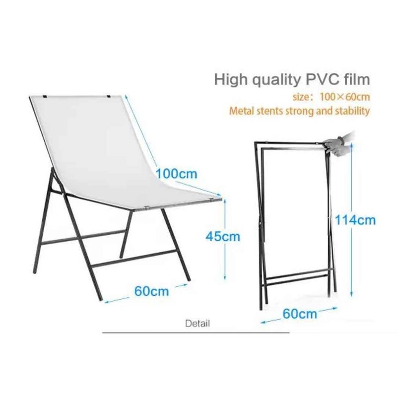 Smiledrive Photography Table for Still Shoots Ecommerce Product Tabletop Shoot - 60x100 - Image 4