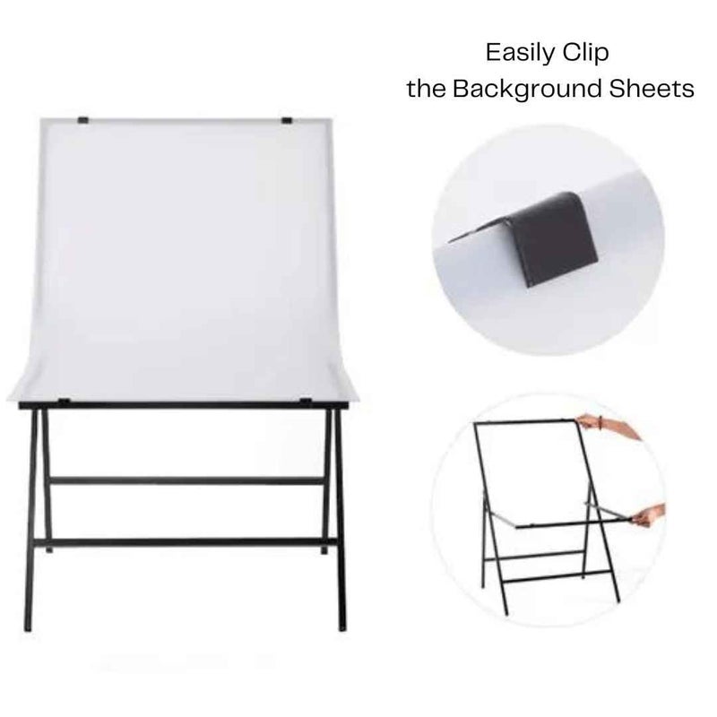 Smiledrive Photography Table for Still Shoots Ecommerce Product Tabletop Shoot - 60x100 - Image 5