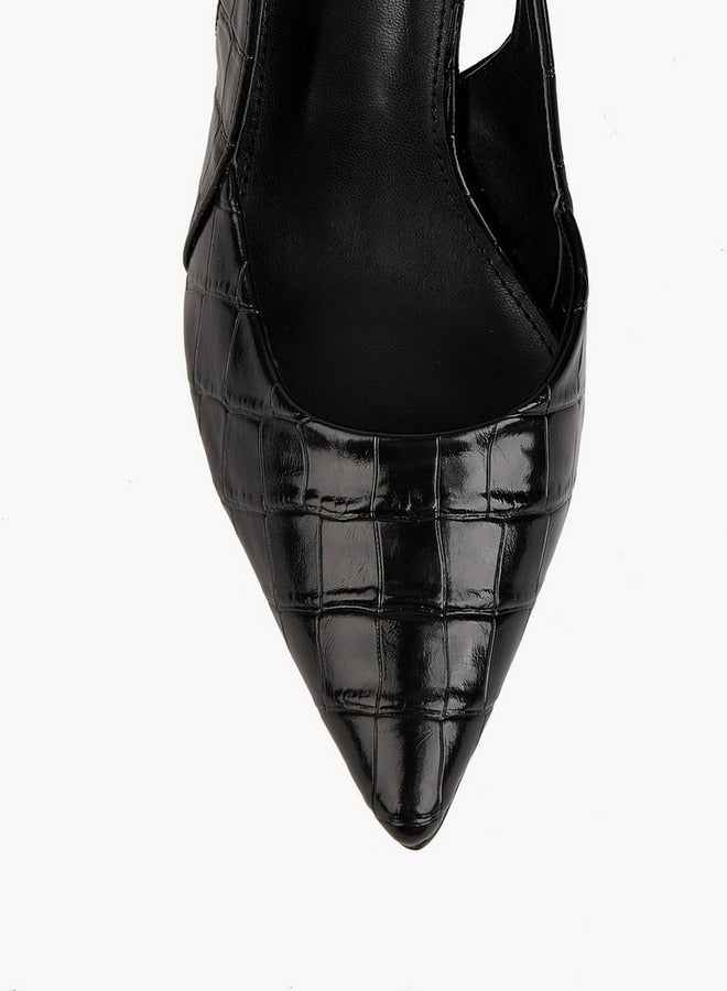 فلورا بيلا من شو إكسبرس أحذية سلاينج باك بكعب عريض - Image 5